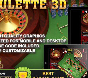 3D Roulette - HTML5 Casino Game