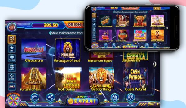 Scenario of Orion Stars Fish slot machine for casino